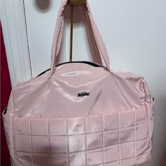 NWOT - Mossino Nokko Pink Quilted Bag Set - Picture 2 of 12